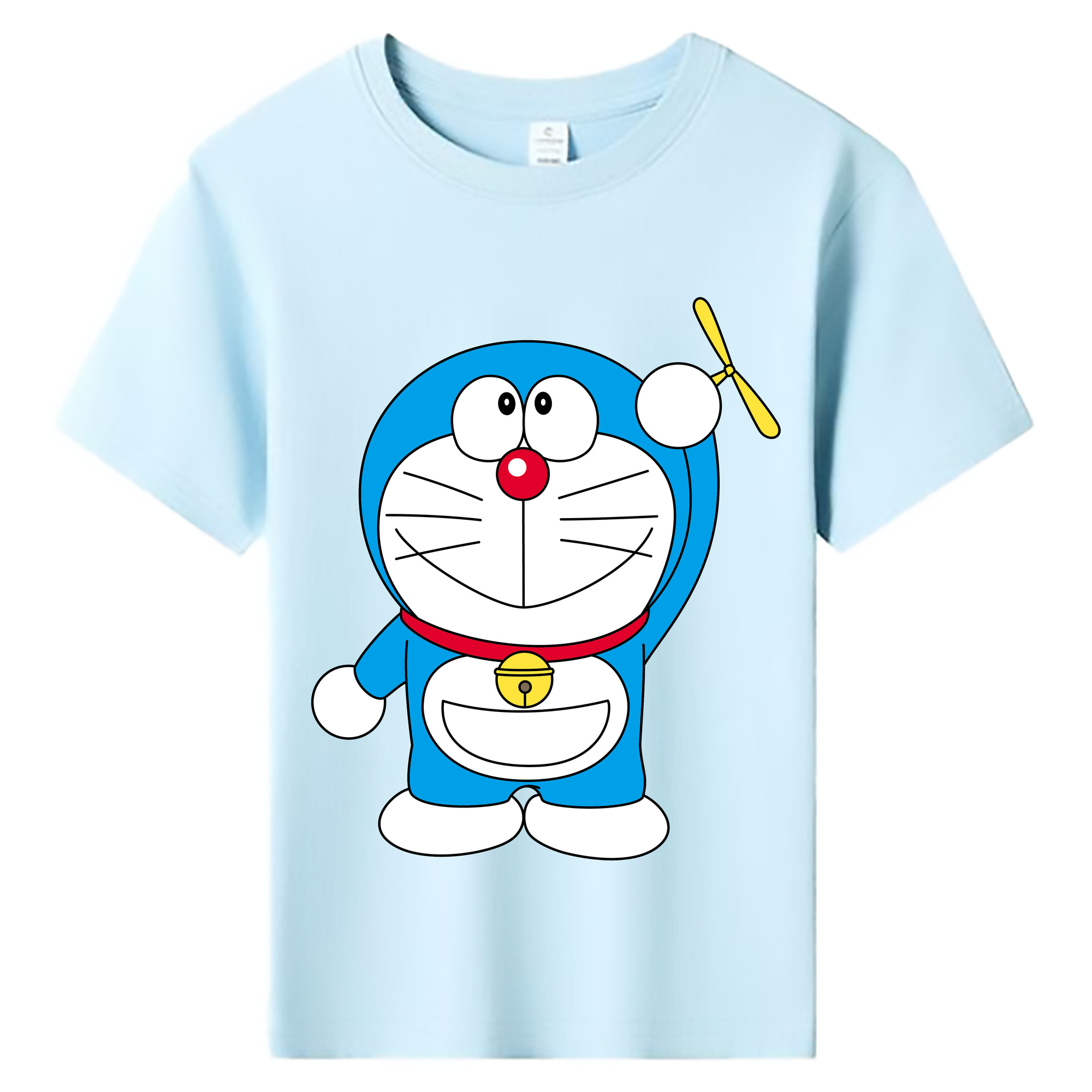 （画像用） ドラえもん Doraemon 綿100％キッズTシャツ（フロントプリント）